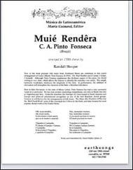 Muie Rendera TTBB choral sheet music cover